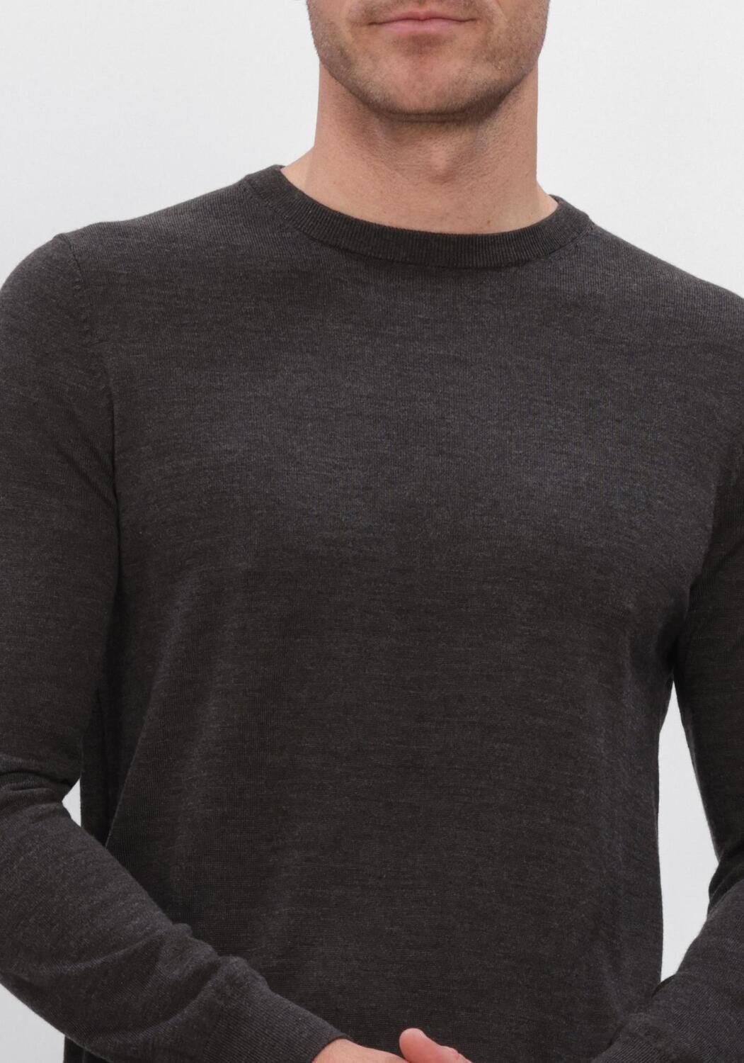 Donkergrijze PROFUOMO Trui EXTRAFINE MERINO - large
