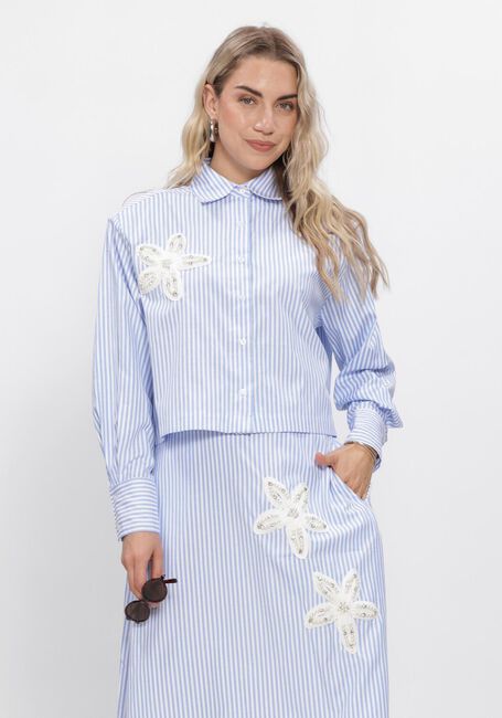 Lichtgrijze NOTRE-V Blouses NV-HERMELINDA - large