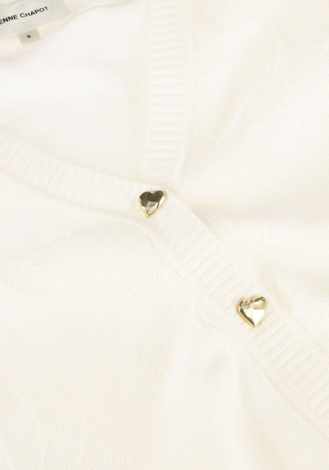 Witte FABIENNE CHAPOT Vest MADDY CARDIGAN - large