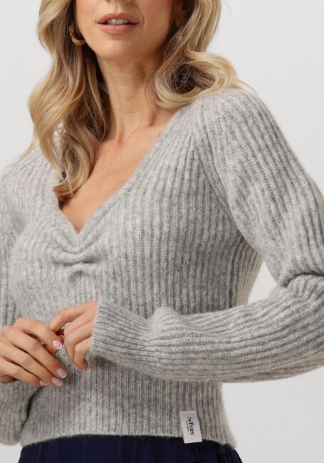 Grijze SOEURS DE PROVENCE Trui PHILINE SWEATER - large