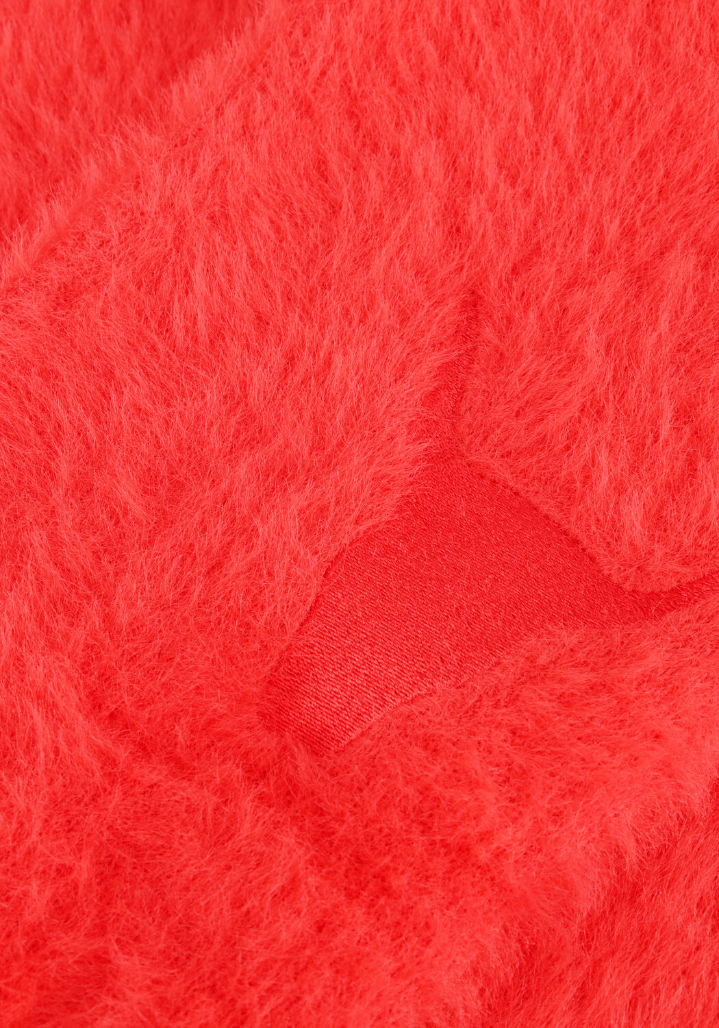 Rode ALIX THE LABEL Trui LADIES KNITTED MOHAIR LOOK - large