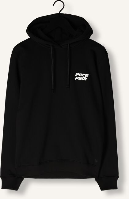 Zwarte PURE PATH Trui REGULAR FIT SWEATERS HOODIE302 Zwarte PURE PATH Trui REGULAR FIT SWEATERS HOODIE302 - large