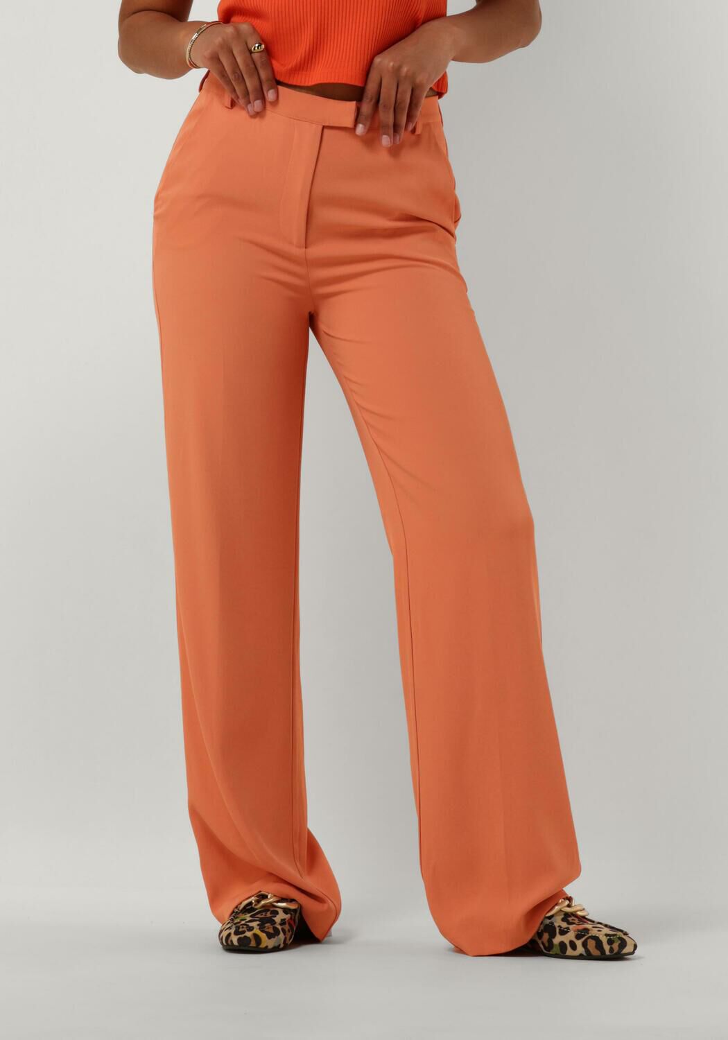 ANOTHER LABEL Dames Broeken Doore Pants Oranje