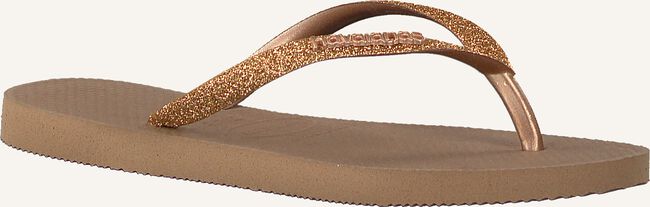 Roze HAVAIANAS Teenslippers KIDS SLIM GLITTER Roze HAVAIANAS Teenslippers KIDS SLIM GLITTER - large
