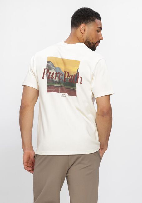 Ecru PURE PATH T-shirt LANDSCAPE - large