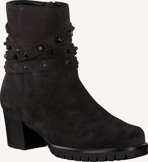 Grijze GABOR Enkellaarsjes 653 Grijze GABOR Enkellaarsjes 653 - large