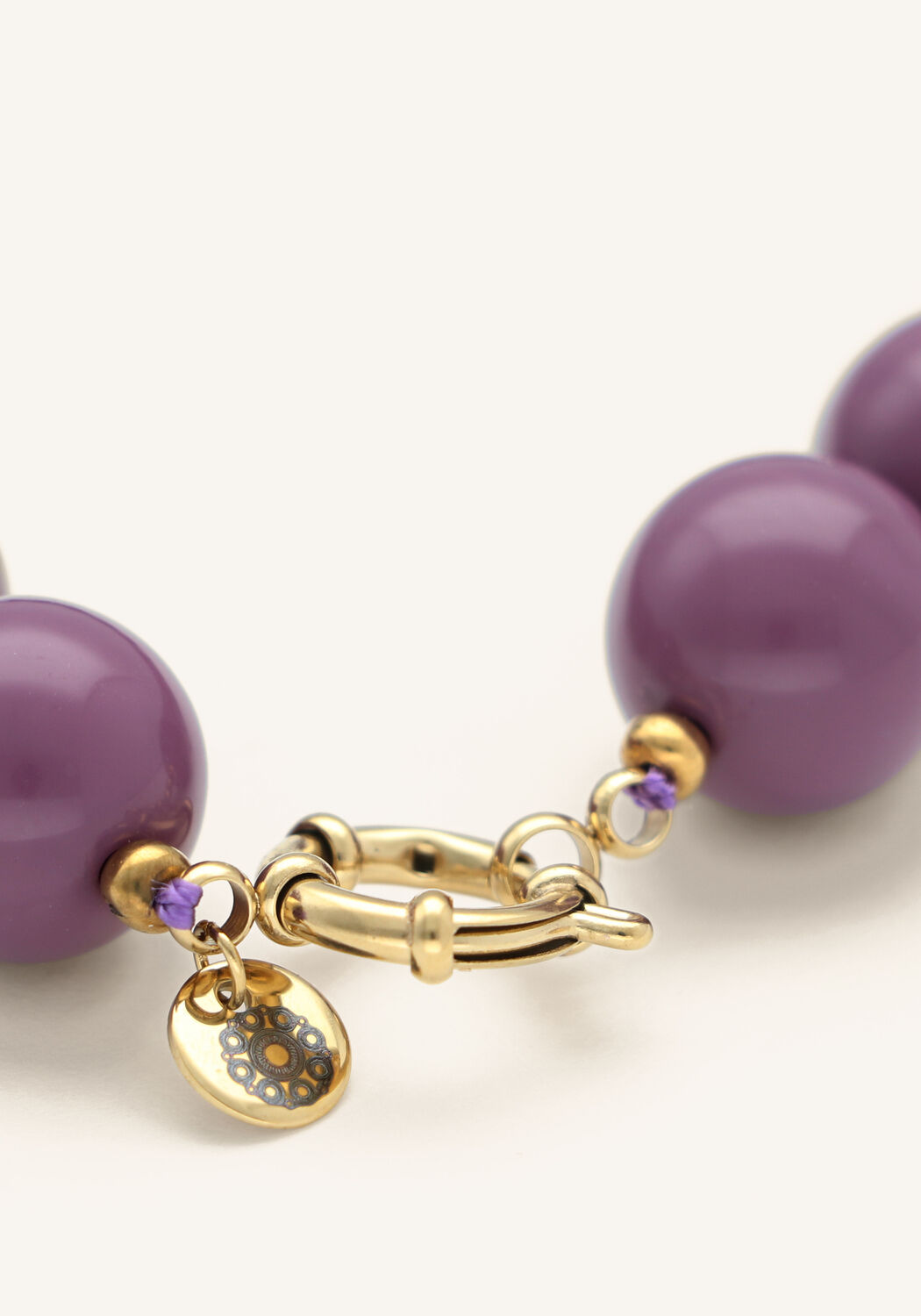 Lila OMODA ATELIER Kettingen AURA NECKLACE - large