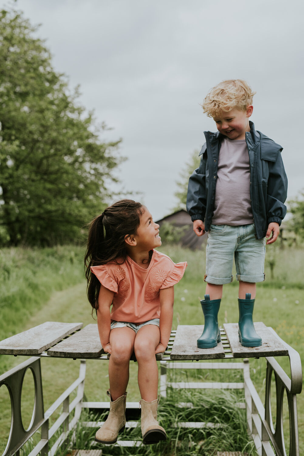 Grijze KOKO NOKO Jeans N58861 - large