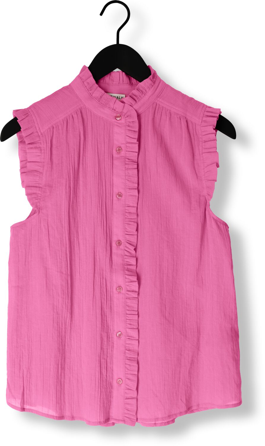 CATWALK JUNKIE Dames Blouses Ruffle Blouse Roze