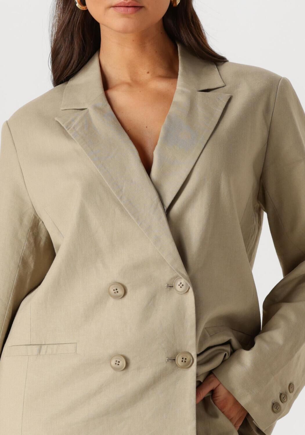GESTUZ Dames Blazers Gzizza Linen Blazer Groen