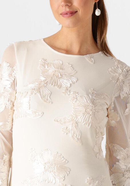 Ecru Y.A.S. Bruidsmode YASFLOREE LS TRAIN DRESS - CELEB - large