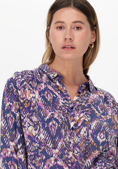 Blauwe LOLLYS LAUNDRY Blouses LARI SHIRT - large