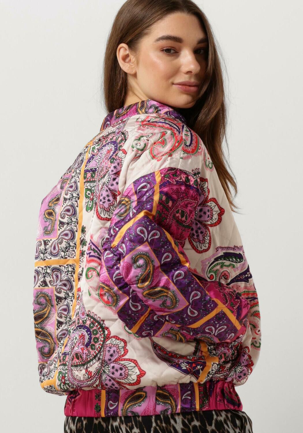 LOLLYS LAUNDRY Dames Jassen Montereyll Bomber Jacket Ls Roze