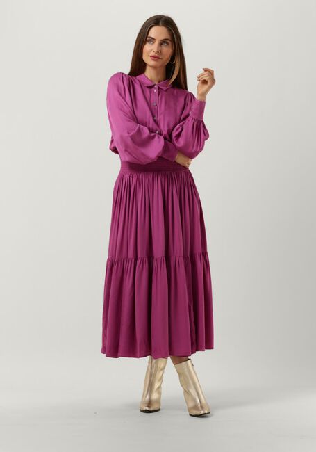 Roze BRUUNS BAZAAR Maxi jurk BAUMA LEANNE DRESS - large