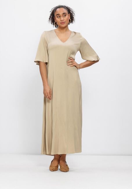 Bruine DRYKORN Maxi jurk TIVONA - large