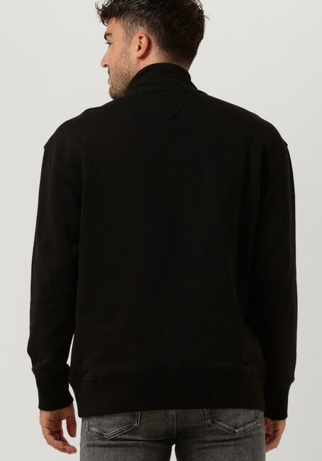 Zwarte TOMMY JEANS Trui TJM RLXD AUTHENTIC HALF ZIP - large
