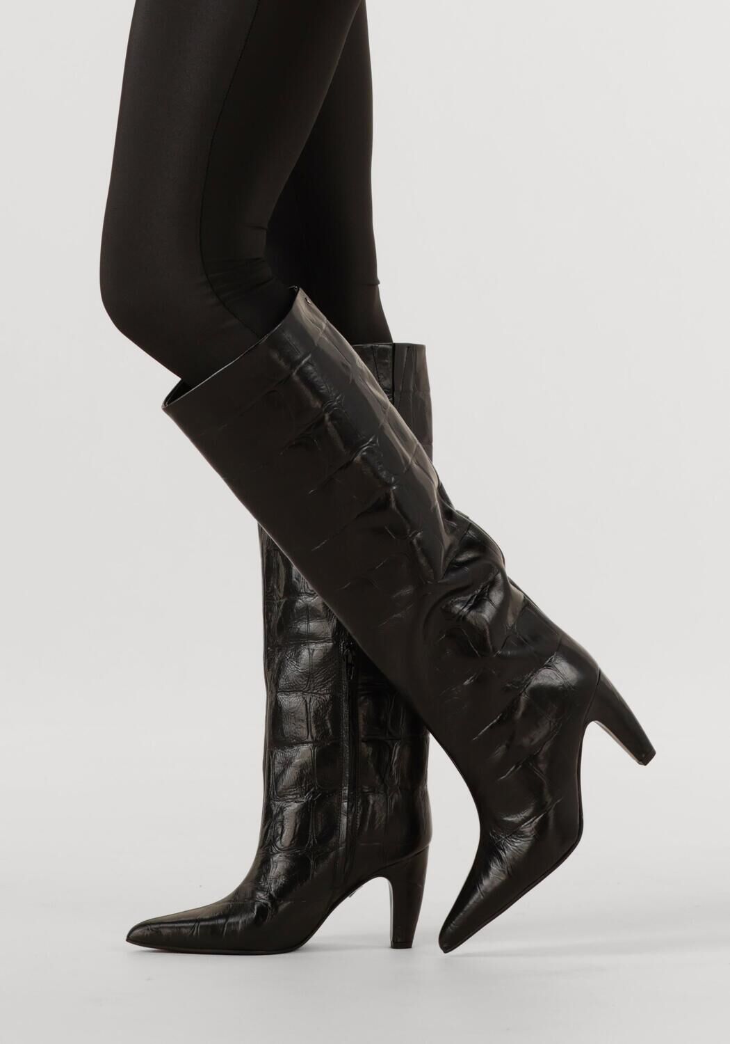 Zwarte BRONX Hoge laarzen LOW-JADEY - large