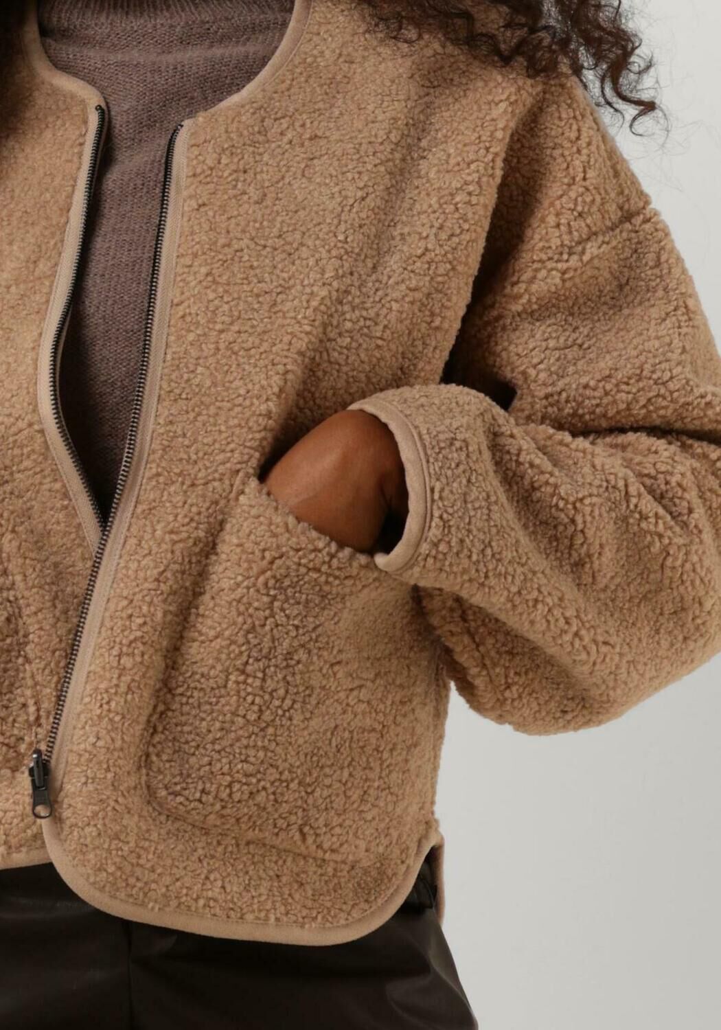 Zand KNIT-TED Jack TEDDIE JACKET - large