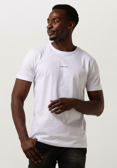 Witte PURE PATH T-shirt ESSENTIAL LOGO T-SHIRT - large