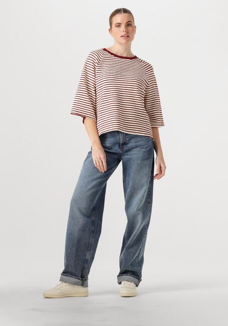 Bordeaux CO'COUTURE T-shirt ERINCC STRIPE TEE - large