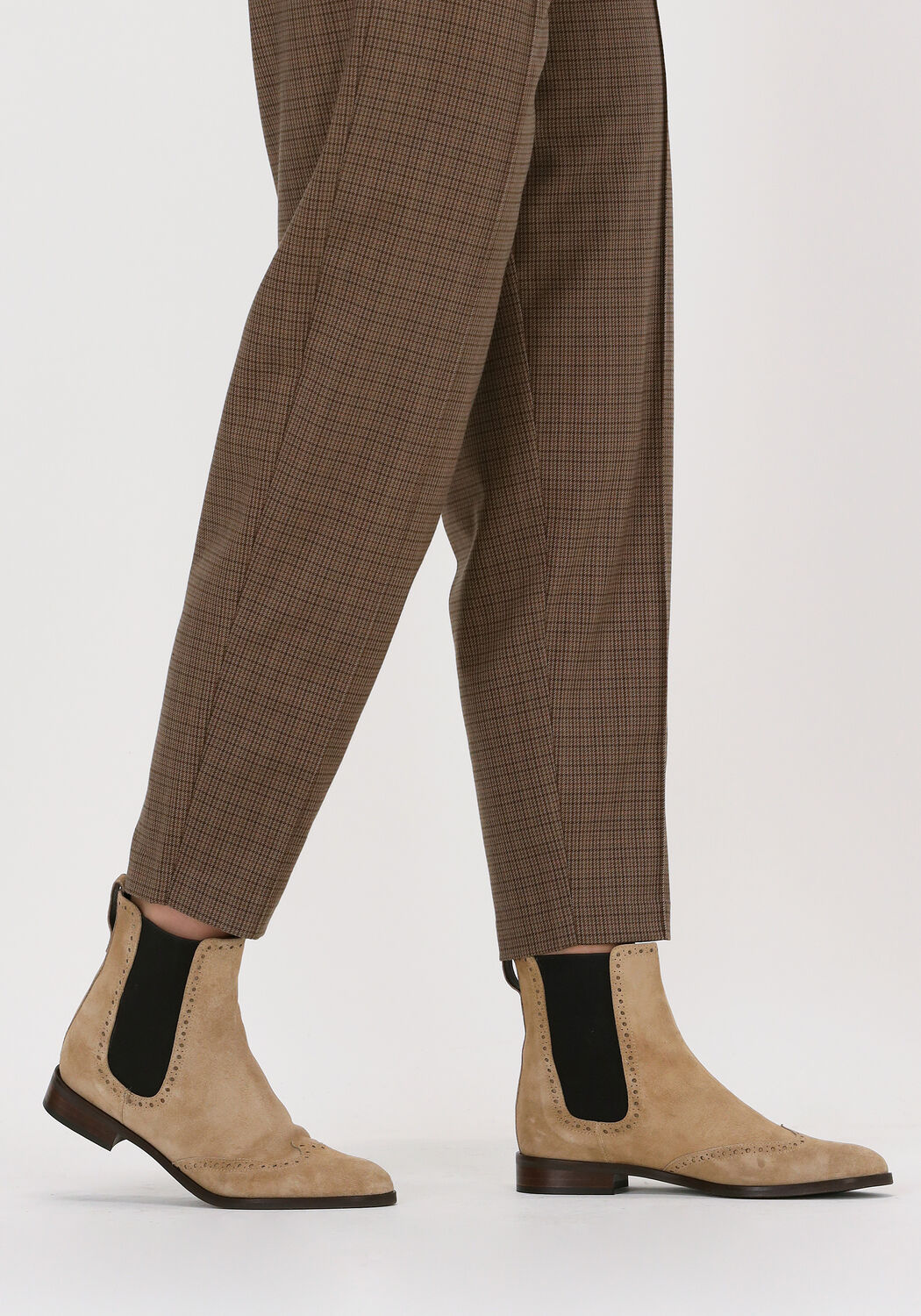 Camel PERTINI Chelsea boots 26207 - large