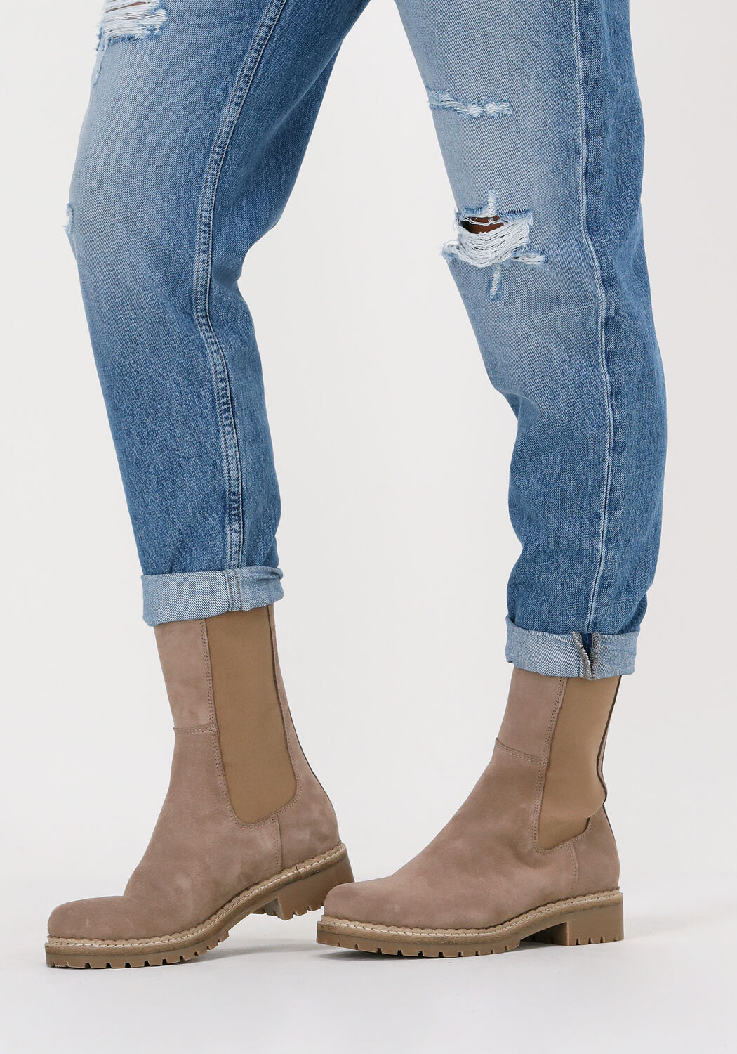 Taupe TANGO Chelsea boots JULIE 8 | Omoda