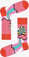 Roze HAPPY SOCKS Sokken SUPER MOM - medium