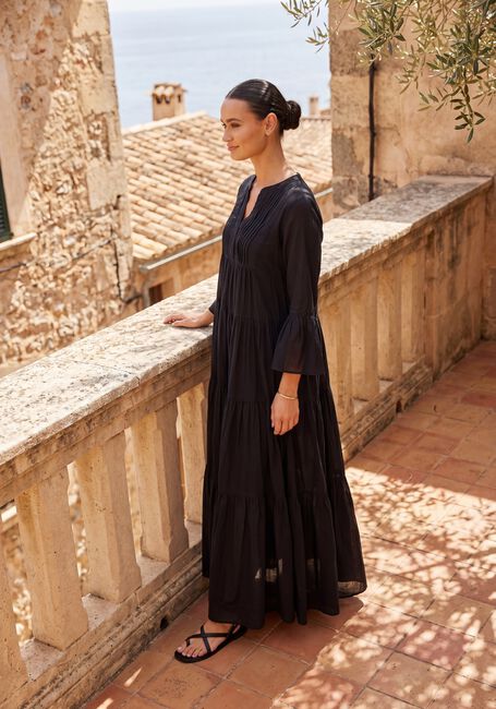 Zwarte DEVOTION Maxi jurk AMBER - large