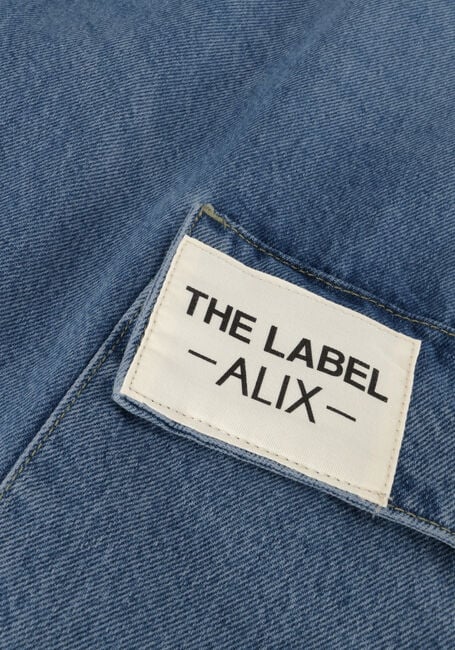 Blauwe ALIX THE LABEL Mom jeans LADIES WOVEN DENIM CARGO PANTS - large