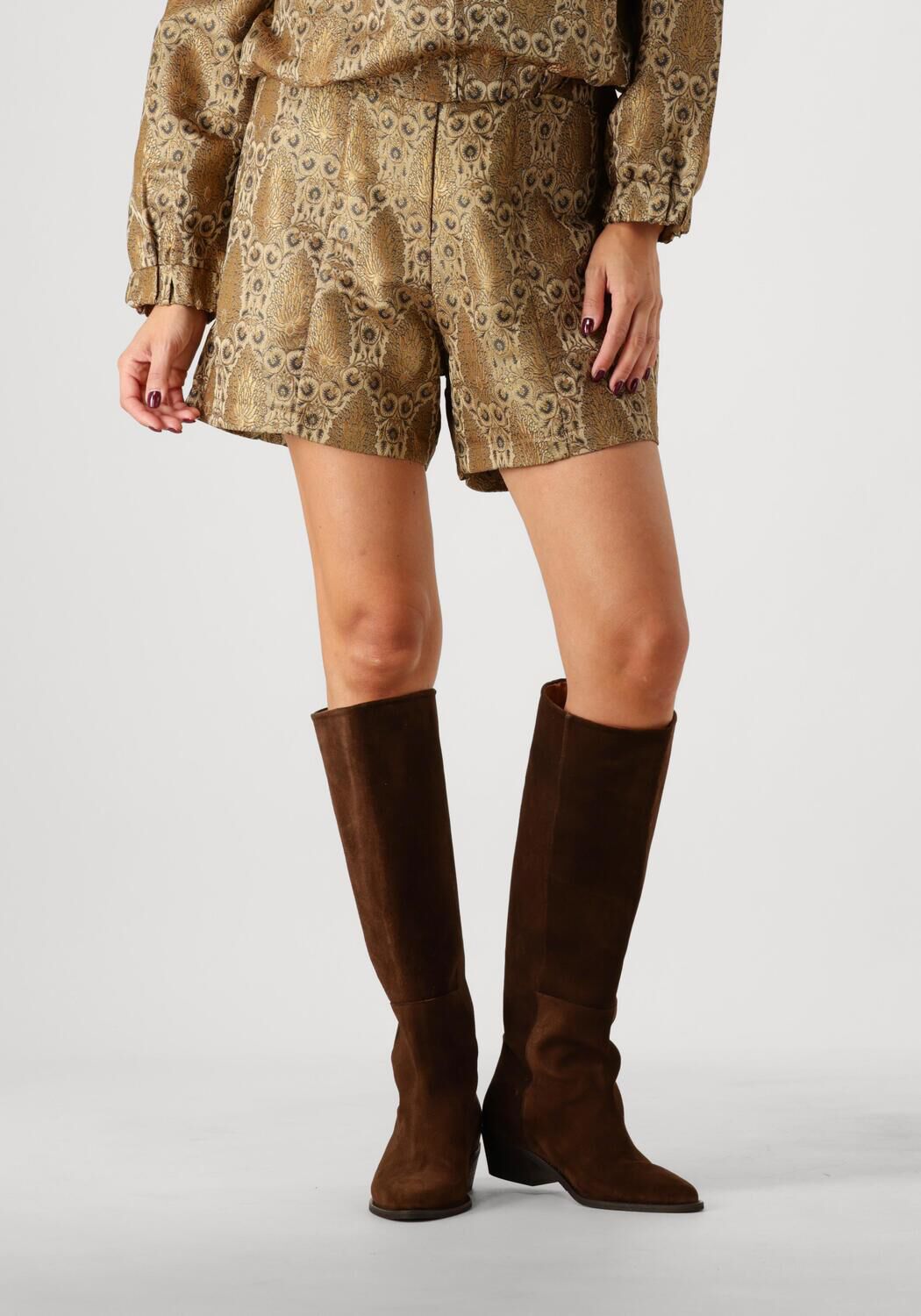 Amaya Amsterdam Gouden Glamour Shorts Lovi Yellow Dames