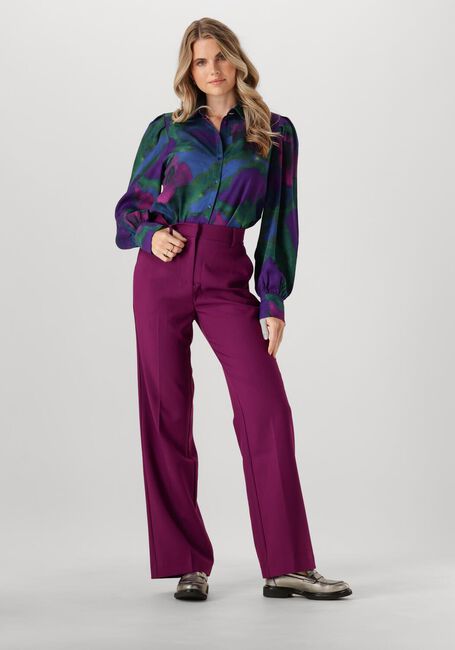 Paarse FREEBIRD Pantalon LOLANI PANTS - large
