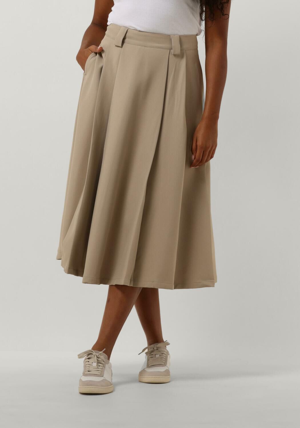 MY ESSENTIAL WARDROBE Dames Rokken Maganmw Skirt Beige