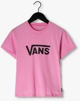 Roze VANS T-shirt GR FLYING V CREW GIRLS CYCLAMEN - medium