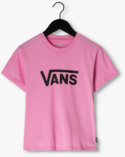 Roze VANS T-shirt GR FLYING V CREW GIRLS CYCLAMEN - large