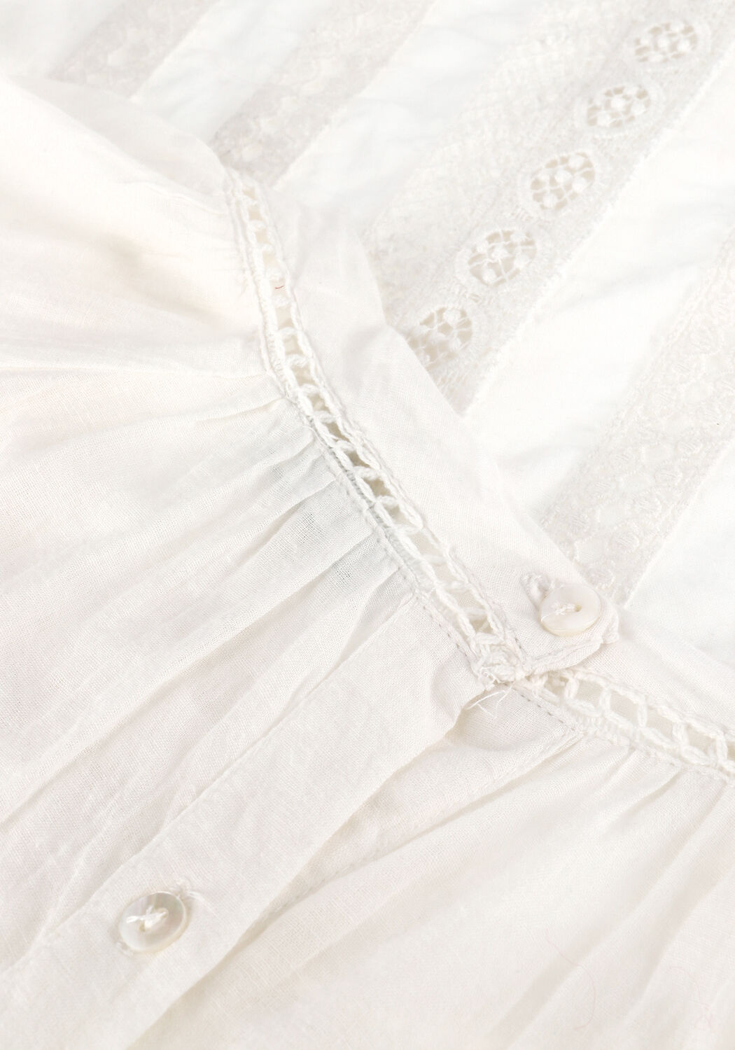 Witte BY-BAR Blouses AGNES BLOUSE - large