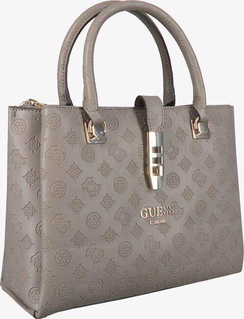 Taupe GUESS Handtas PEONY CLASSIC GIRLFRIEND CARRY - large