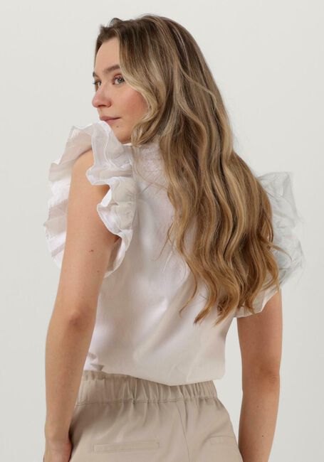 Witte BY-BAR Blouses LILA POPLIN BLOUSE - large