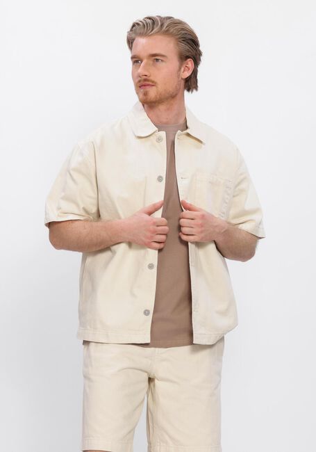 Ecru RESTER&Ouml;DS Casual overhemd NOAH SHORT SLEEVE SHIRT - large