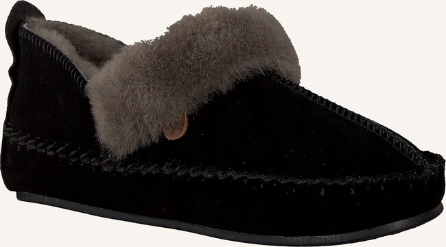 Zwarte WARMBAT Pantoffels POLARFOX WOMEN SUEDE Zwarte WARMBAT Pantoffels POLARFOX WOMEN SUEDE - large
