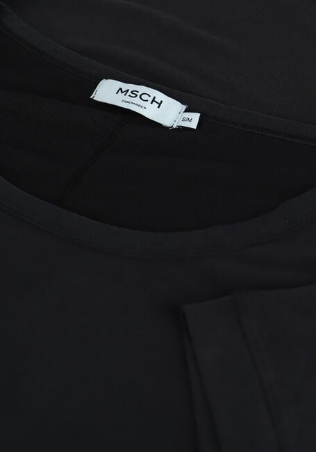 Zwarte MSCH COPENHAGEN T-shirt FENYA MODAL TEE - large