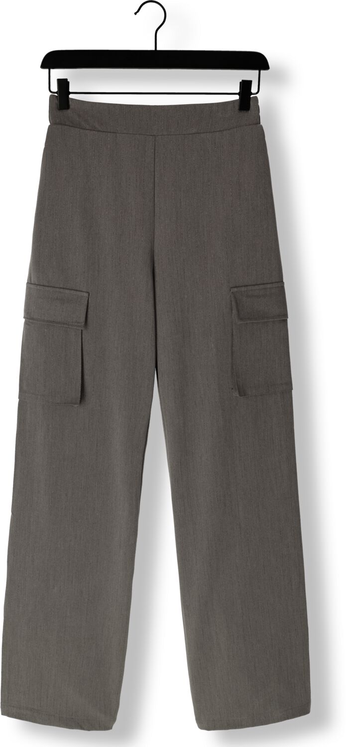 NUKUS Dames Broeken Hamburg Pants Stripe Grijs