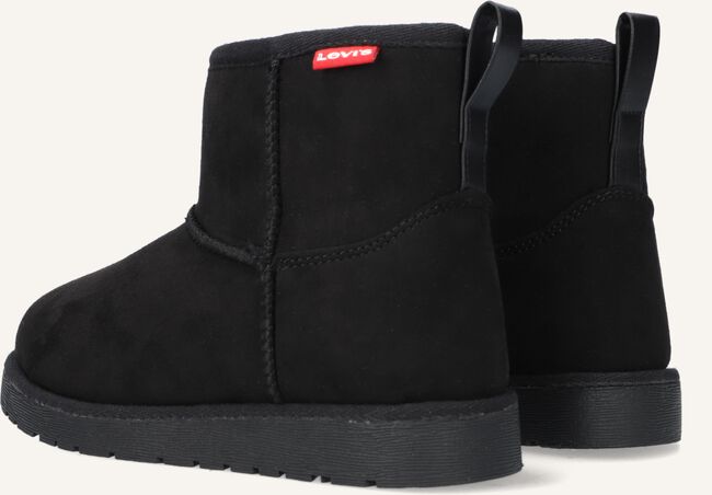 Zwarte LEVI'S Enkelboots NEW WAVE MID ZIP FUR Zwarte LEVI'S Enkelboots NEW WAVE MID ZIP FUR - large