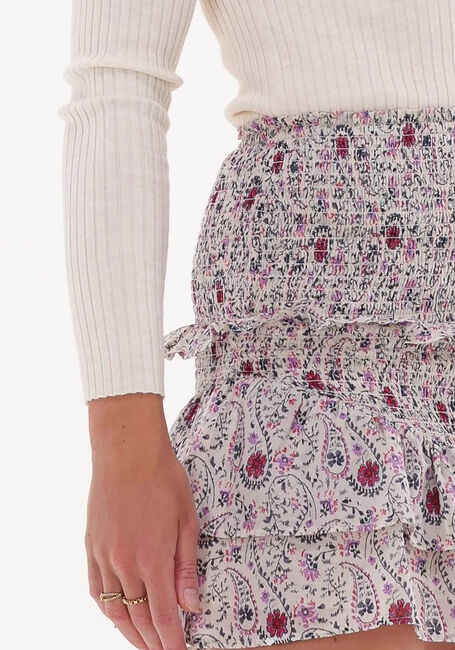 Roze NEO NOIR Minirok MATA DELICATE PAISLEY S SKIRT - large