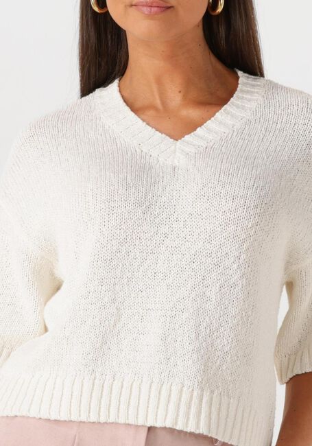 Witte MSCH COPENHAGEN Top MSCHHANNALIE 2 4 V PULLOVER - large