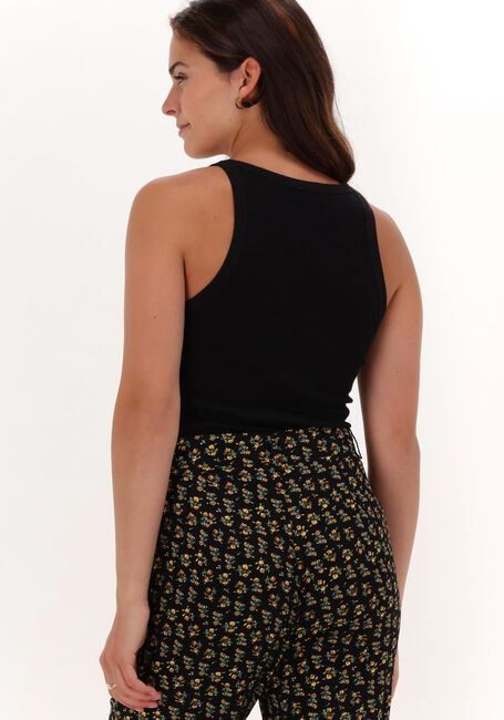 Zwarte COLOURFUL REBEL Top SACHI RIB TANKTOP - large