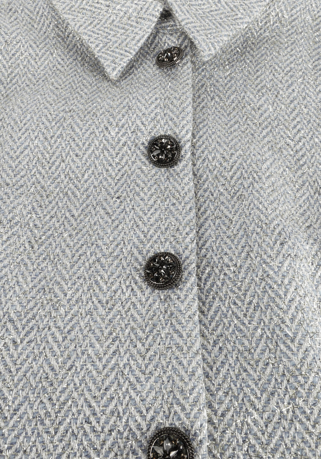 Lichtblauwe BRUUNS BAZAAR Mini jurk CONEBBZENDIA DRESS - large