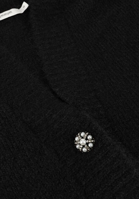 Zwarte SUMMUM Vest FANCY BUTONS CARDIGAN COZY Zwarte SUMMUM Vest FANCY BUTONS CARDIGAN COZY - large