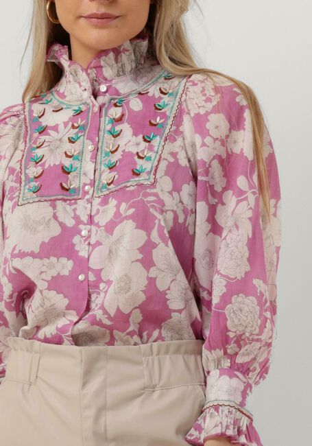 Roze ANTIK BATIK Blouses PEONY BLOUSE - large