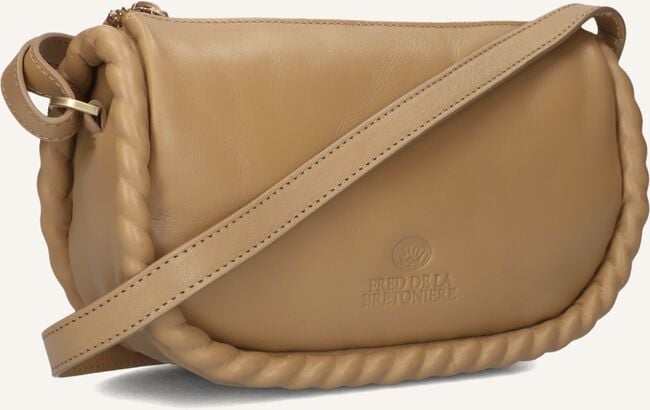 Camel FRED DE LA BRETONIERE Crossbodytassen ADAGIO CROSSBODY NAPPA LEATHER Camel FRED DE LA BRETONIERE Crossbodytassen ADAGIO CROSSBODY NAPPA LEATHER - large