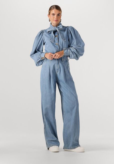 Blauwe NOTRE-V Wide jeans NV-GWENITH - large